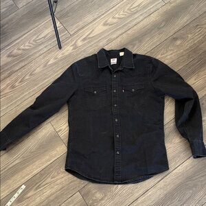 Teodora Western Shirt in  size medium  Black
LEVI'S